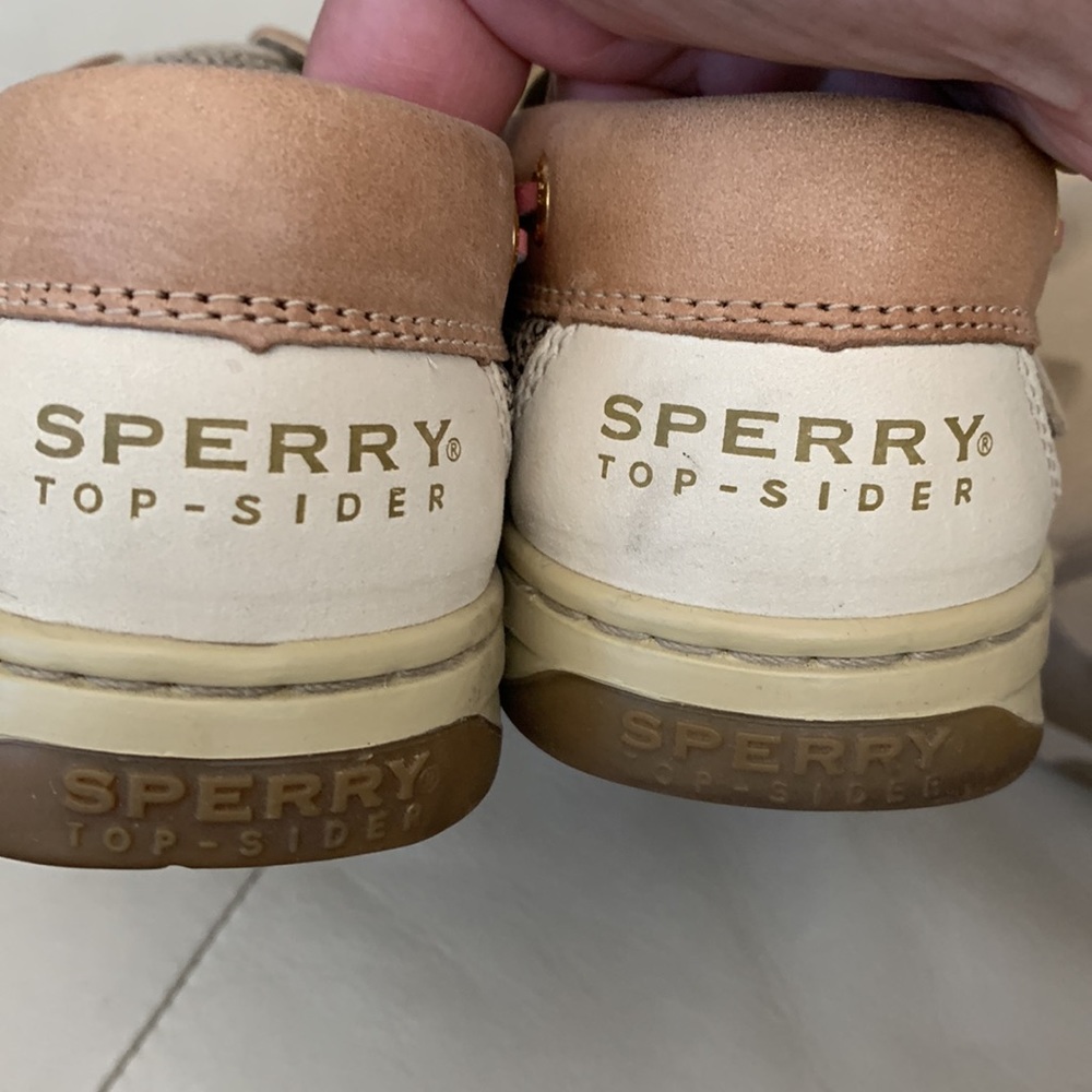 Sperry Top-Sider Bluefish Tie-Free Boat Shoe, Linen - Picture 6 of 11
